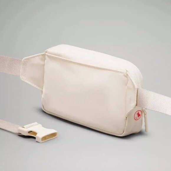 NEW Lululemon Team Canada Future Legacy Mini Belt Bag COC Logo BEECH WHITE - Picture 5 of 8